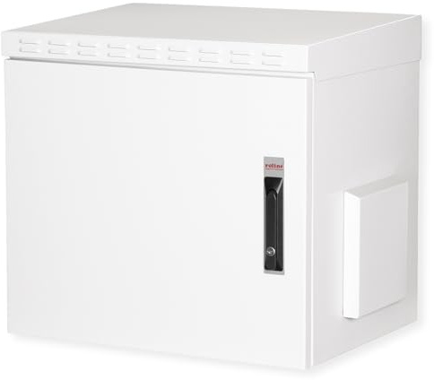 ROLINE 19-Zoll Wandgehäuse Pro 9 HE, 600x450 BxT IP55 Outdoor grau