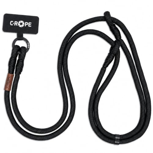 C-Rope Handykette zum Umhängen universal | Handyband ohne Hülle | Lanyard mir Adapterkarte geeignet für alle Smartphones