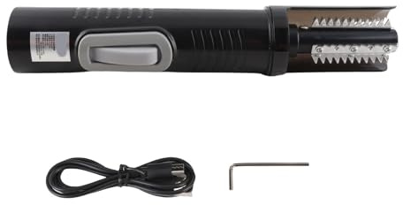 Squamatore elettrico per pesci 12W Potente strumento completamente automatico per rimuovere le squame per ristoranti commerciali Mercati ittici Lega di alluminio Grado