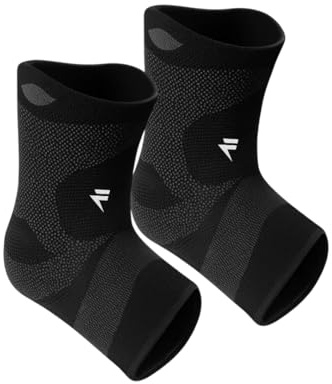 Flytex - Maintiens de Compression pour Chevilles V3 - Confort, Sécurité, Performance - Accompagne le Mouvement - Matériaux Respirants (M)