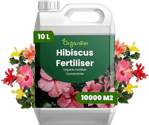 Engrais liquide organique 10L pour Hibiscus – vitalité et floraison optimale – Organifer