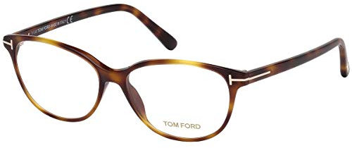 Tom Ford Damen FT5421 053 55 Brillengestelle, Braun (Avana BIONDA)