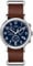 Timex Unisex Erwachsene Analog Quarz Uhr mit Leder Armband TW2R63200