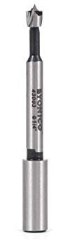 Yonico 43003S 1/4-Inch Diameter Steel Forstner Drill Bit 3/8-Inch Shank