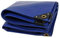 NEMAXX® Telone di copertura premium impermeabile [150x300cm]–Telo camion resistente ai raggi UV [450 g/m²] con occhielli,telo in PVC per giardino,tetto & cantiere–Copertura invernale – Blu – 4,5m²