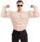 Spooktacular Creations Erwachsene Herren Body Builder Kostüm Muskelanzug (Einheitsgröße)
