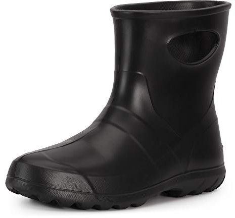 Ladeheid Damen federleichte Eva Gummistiefel LA-752 (Schwarz (Ohne Unteranzug), 36 EU)