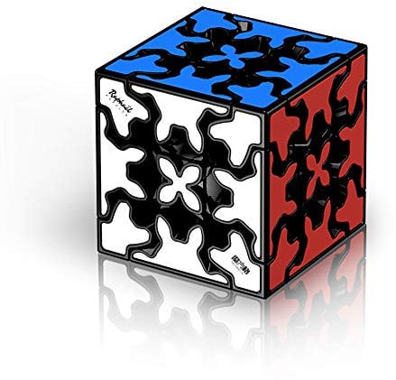 Yealvin 3x3 Gear Cube 3x3x3 Zauberwürfel Zahnrad Magischer Würfel kreativer Würfel 3D Puzzle Würfel Spielzeug