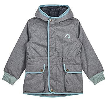 Finkid Kamu Ice Grau, Kinder Anoraks, Größe 110-120 - Farbe Charcoal - Smoke Blue