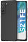 X-level Funda Carcasa para Samsung S21 FE Suave TPU Gel Silicona Ultra Fina Anti-Arañazos y Protección a Bordes Phone Case - Negro