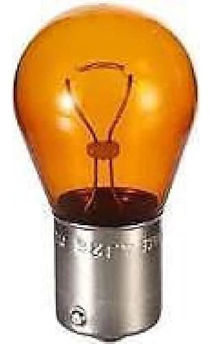 10 AMPOULES AMBRE PY21W, 24 VOLTS 21 WATTS CULOT BAU15S