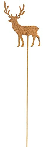 Exner GmbH RentierStick Rusty - rost - Metall - 10x0,5x88 cm