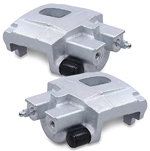 BESTPRICE 2x Bremssattel hinten links und rechts Bremszange mit 1 Kolben, Kompatibel mit JEEP GRAND CHEROKEE II (WJ, WG)