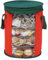 Albert Austin Christmas Tree LED Lights Storage Xmas Lights Ornaments Storage with Dual Zip 4 Compartments Storage Holder for 800 Lights Space Saving Carry Handles Foldable Xmas Lights Organiser