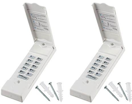 Garage2Go Garagentor-Tastatur, Ersatz für Linear MDTK (2 Stück)