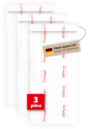 Alfa Rufol Varia E Frein vapeur léger – 1,5 m x 50 m – 3 pièces | Barrière d'étanchéité à l'air avec valeur sd de 1 à 3 m, résistante aux déchirures et idéale pour isolations de toiture.