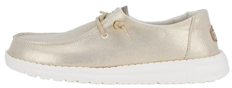 Hey Dude Wendy Metallic Shine - Womens Shoes - Gold - Size EU 42