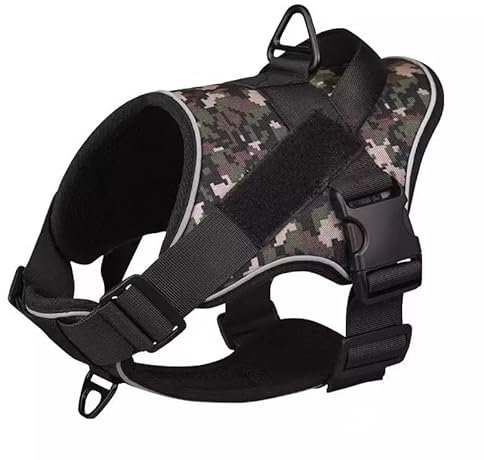 Oxford Premium Camo Night Taktisches Hundegeschirr