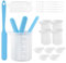 EPODA Measuring Cup Silicone Mould, Silikon Messbecher Set, 250 ml und 100 ml Mischbecher, Silikonbecher für Epoxidharz, Epoxidharz Zubehör, für Epoxidharz, Gießformen, Wachsen
