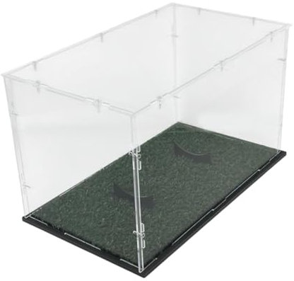 Dickly Acryl Rugby Ball Display Box Memorabilia Halter stilvolles Zubehör Staubdest, Style A