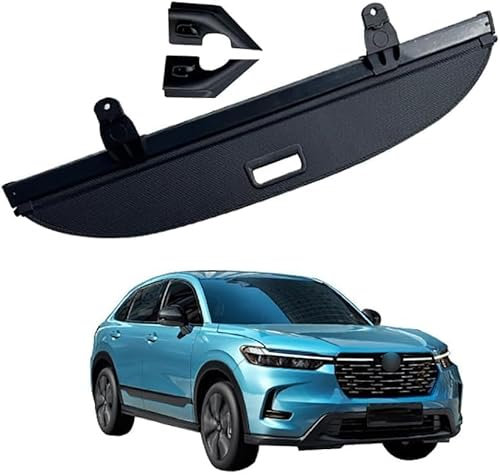 Estante De Equipaje Trasero Protector De Seguridad De La Bandeja del Maletero para ZRV HRV 2023, Cubierta De Carga Retráctil.