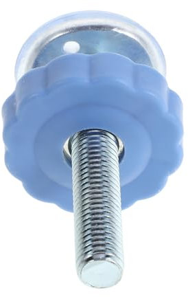 KOCKSHION Extra Lange Gewindespindel Für Kindertore Verstellbar Und Sicher Für Treppenschutzgitter Und Druckmontage Blau