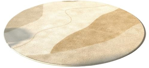 Weicher, flauschiger Teppich, Schlafzimmerdekoration, große Fläche, Teppich für Wohnzimmer, Sofa, Stuhl, Garderobe, Lounge-Teppich (Durchmesser 180 cm, F)