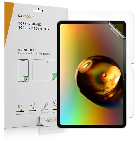 kwmobile 2x Schutzfolie kompatibel mit Samsung Galaxy Tab S11 - Folie klar Full Screen Tablet