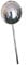 Jürgen Bocker Garten-Ambiente Gartenstecker Rosenkugel 15 cm mit Stab 80 cm aus Edelstahl poliert, Silber