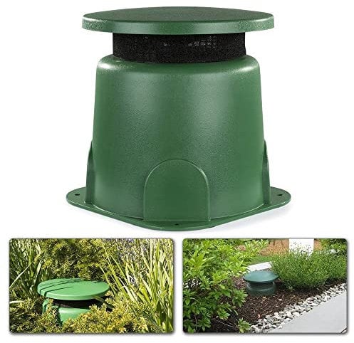 Power Dynamics GS530 Enceinte de Jardin Étanche - Verte, Installation 100V, Idéale pour Jardin et Terrasse, 30W, 5,25 Pouces, Projection Sonore à 360 Degrés