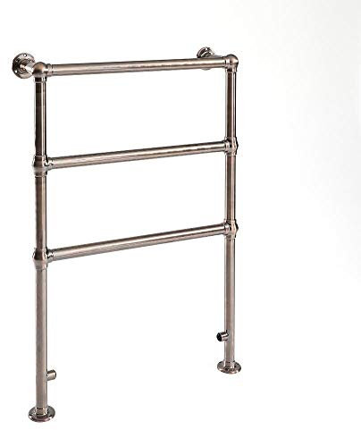 Milano Derwent Brushed Bronze Ladder Heated Towel Rail - 966mm x 673mm