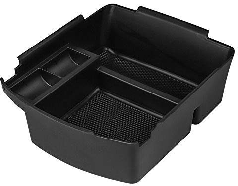 Center Console Storage Box Interior Organizer Tray For Kia Seltos 2020-2021 Black