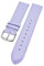 Uhrenarmband supersoft breit Kalbleder Farbe und Stegbreite wählbar (Flieder, 22mm - L)