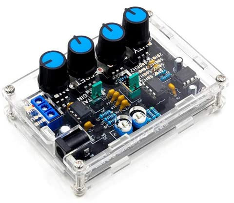 DollaTek ICL8038 Generatore di Segnale ad Alta precisione Kit Fai da Te Triangolo sinusoidale Dente di Sega Quadrato Uscita 5Hz ~ 400kHz Ampiezza di frequenza Regolabile