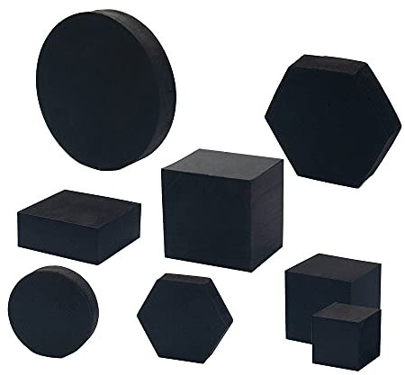 GISELA D 8-in-1 Schaumstoff-Fotografie-Requisiten-Set für Produktanzeige, Zubehör, Schmuck, Kosmetik, Modell, Parfüm und Schmuckstücke perfekt zur Präsentation