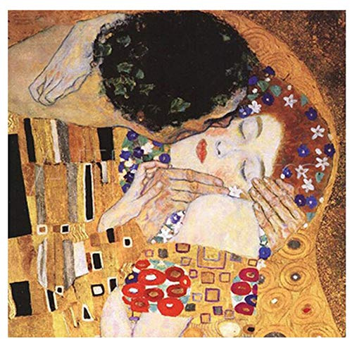 YSCOLOR Diamant Painting 5D DIY Diamant Malerei Riesige Gustav Klimt Kreuzstich Voller Runder Diamant Stickerei Mosaik Muster Perlen 30X30cm