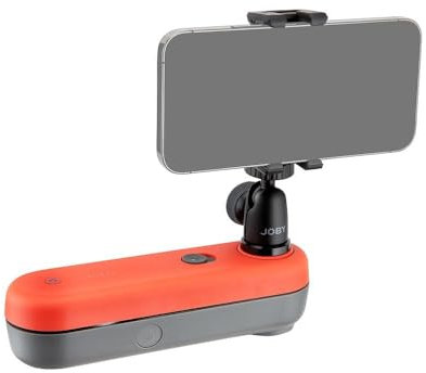 JOBY Swing Kit Attacco Smartphone, Slider Elettronico Bluetooth, Testa Sferica, Attacco Smartphone, Motion Control Lineare, Slider Motorizzato Smartphone, Content Creator, Timelapse, App Controllo