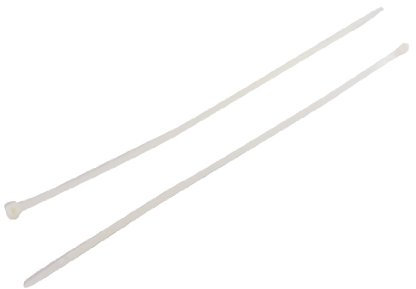 Ruilogod 250 Stück 5 mm Breite Beige Nylon-Netz-Kabel-Schnur-Drahtbinder 12