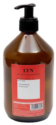 Matica Cosmetics - Naturkosmetik Handlotion LYN |reichhaltige Handcreme im nachfüllbaren Pumpspender für intensive Pflege | für die tägliche Anwendung mit pflegendem Bienenwachs