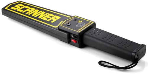 Handheld Metal Detector Wand Security Scanner,High-Sensitivity Security Wand Metal Detector, Detection of Various Electronic Metal Products