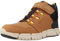 Geox J Flexyper Boy B Abx, Stivaletti Bambini e ragazzi, Brown Dk Yellow, 37 EU