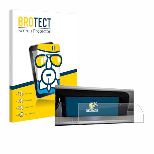 BROTECT Schutzglas für Porsche 911 Typ 992 Cabrio PCM 6.0 Schutzfolie Panzer Folie Glas Displayschutz Made in Germany [ 9H, Anti-Fingerprint]