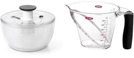 OXO Good Grips Salad Spinner & Good Grips 500 ml Angled Measuring Cup