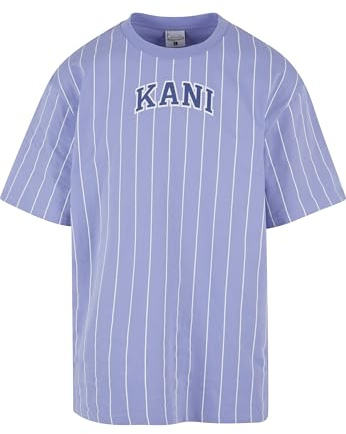 Karl Kani Herren KM241-025-1 Small Serif Pinstripe Tee