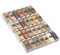 Lifewit Gewürzschubladenorganisator Spice Rack Würzgläser Ablagerungsschale Einstellbar, 2 Ebenen, 4, Clear