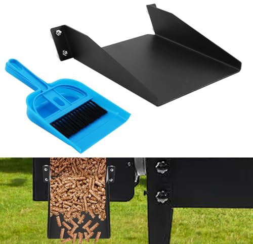 Pellethelfer Schütte für Smoker Grill, magnetischer Holzpellets Helfer Schacht für Grills Zubehör passend für Smoker Grill Ironwood 885, Pro Series 22/34/575, Pro 780(