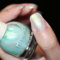 10Ml Mermaid Pearl Nail Polish, Yellow Aurora Effect Nail Polish, Fingernail & Toenail Polish Glossy Long Lasting Nail Varnish Quick Dry Trendy DIY Manicure Polish at Home Nail Gift