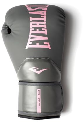 Everlast Elite 2 14oz Boxhandschuhe Gold/Schwarz, für Sandsack, Pratzen & Sparring, Klettverschluss, ergonomischer Griffsteg, Split-Schaum – Original Everlast
