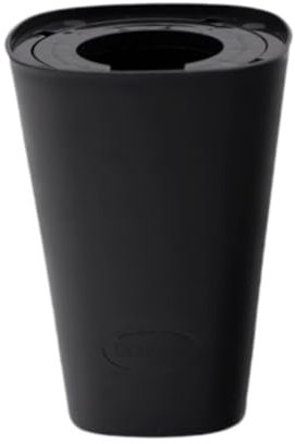 Milageto Hanging Flower Pot Hanging Planter Decoration Indoor Plants Upside Down Planter Sky Planter for Table Centerpiece Kitchen, Black