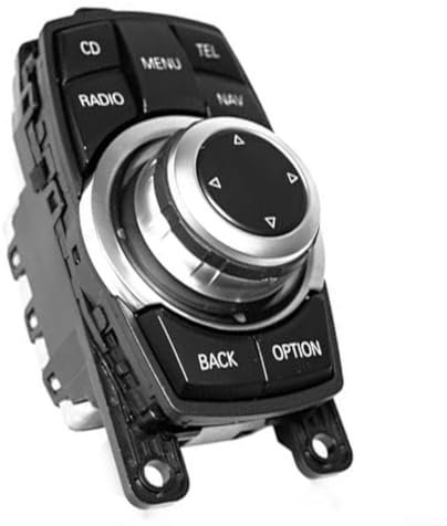 Zilimontt Media Switch Controller Joystick 65829206446 für F07 F10 F01 für F11 F02 F25 F03 für X3, OEM-Nummer: 65829206446